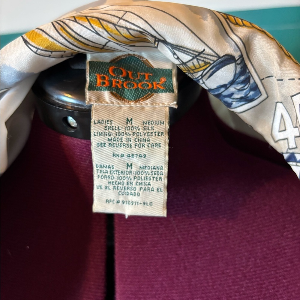 Out Brook Multicolor Nautical Themed Patterned Ja… - image 4